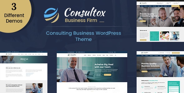 Consultox – 咨询业务 WordPress 主题