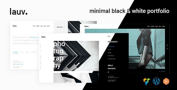 Lauv – Trendy Portfolio WordPress 主题