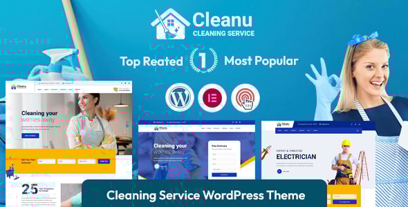 Cleanu – 清洁服务 WordPress