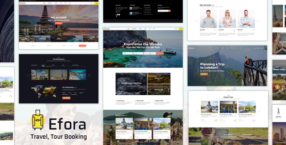 Efora – 旅行社 WordPress 主题