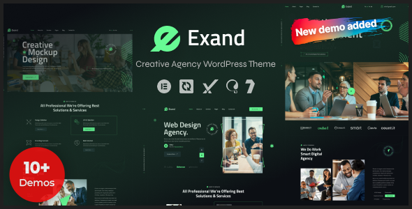 Exand – 创意机构 WordPress 主题