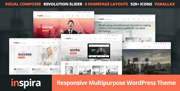 Inspira – 响应式多用途 WordPress 主题