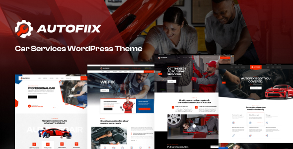 Autofiix – 汽车服务 WordPress 主题