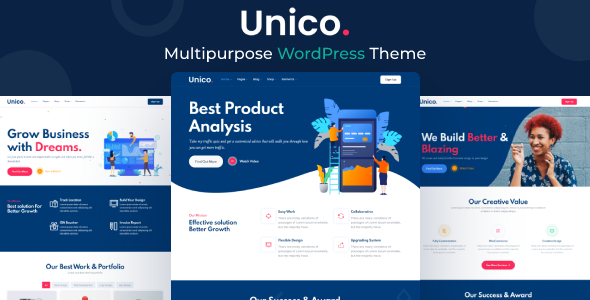 Unico – 多用途 WordPress 主题