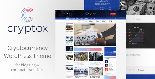 Cryptox – 加密货币 WordPress 主题