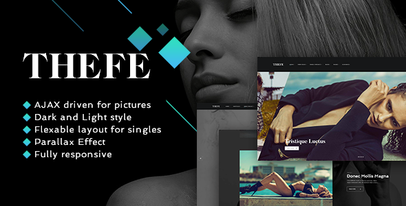 Thefe – 投资组合 WordPress 主题
