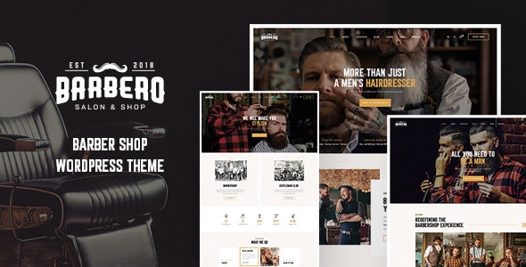 Barbero – 美发沙龙 WordPress 主题