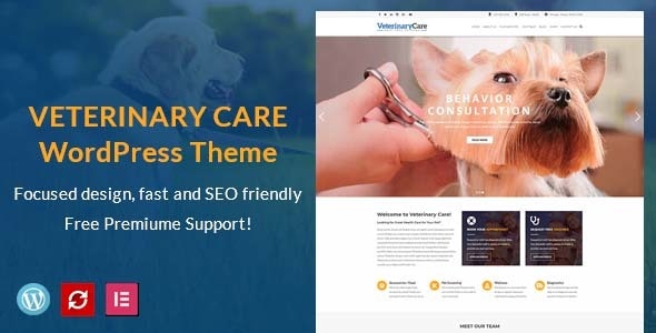 VetBox – 兽医和宠物护理WordPress主题