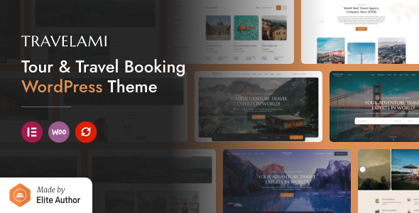 Travelami – 旅游和旅行预订WordPress主题