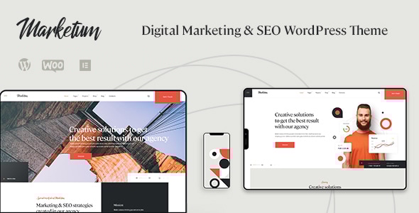 市场 |数字营销和SEO WordPress主题