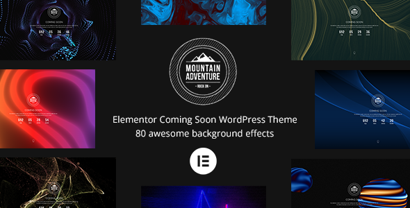 Mountain – Elementor 即将推出 WordPress 主题