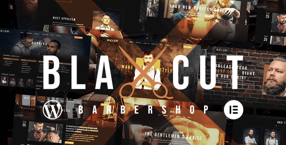 Blaxcut – 理发店和美发沙龙WordPress主题