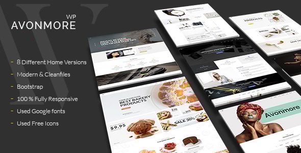 创意多用途 WordPress 主题 – Avonmore