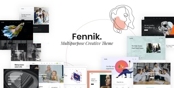 Fennik – 多用途创意 WordPress 主题