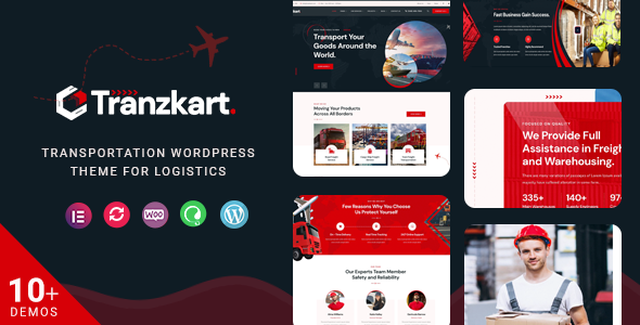 Tranzkart – 物流运输 WordPress 主题
