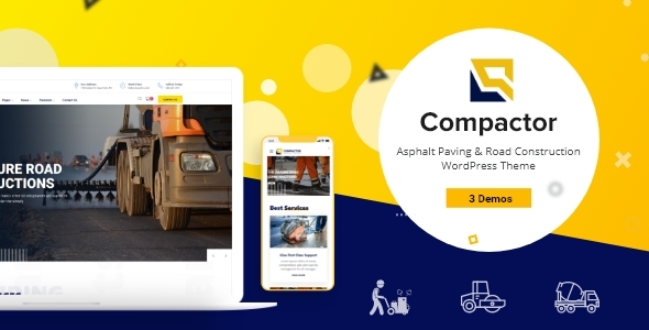 Compactor – 道路建设 WordPress 主题