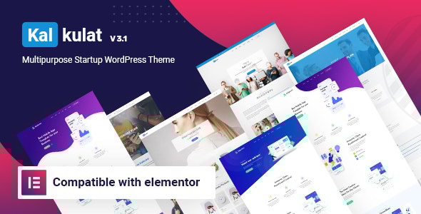 Kalkulat – 多用途商业 WordPress 主题