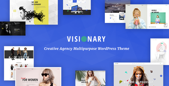 Visionary – 创意机构多用途 WordPress 主题