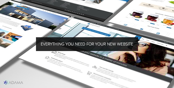 Adama – 响应式多用途 WordPress 主题