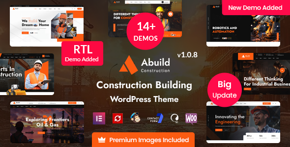 Abuild – 建筑 WordPress 主题