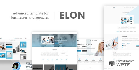 Elon – Web 和代理主题