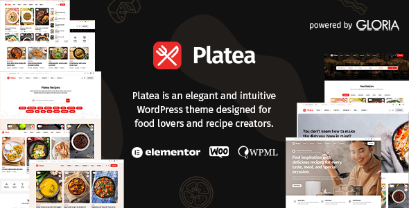 Platea – 食谱 WordPress 主题