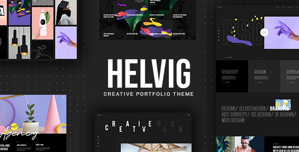 Helvig – 创意组合 WordPress 主题