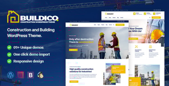 Buildico – 建筑 WordPress 主题