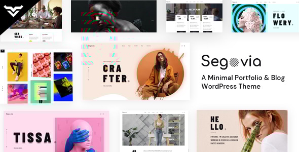 Segovia – 最小的投资组合和博客 WordPress 主题