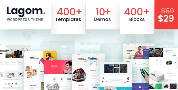 Lagom – 多概念多用途 WordPress 主题