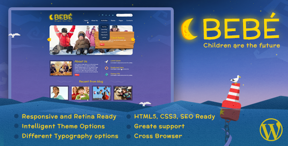 BeBe 响应式 WordPress 主题