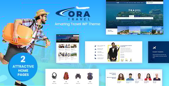 Ora – 旅游预订 WordPress 主题