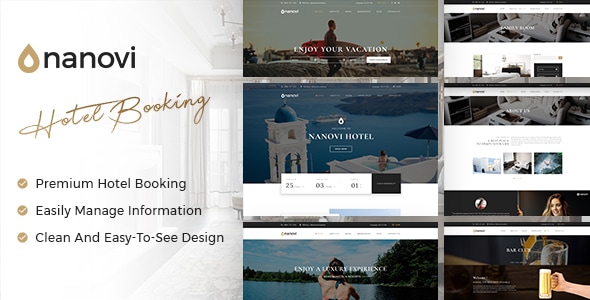 Nanovi – 度假村和酒店 WordPress 主题