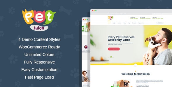 PetSpace – 动物护理与美容WordPress主题