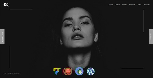 Winst – One Page Portfolio WordPress 主题