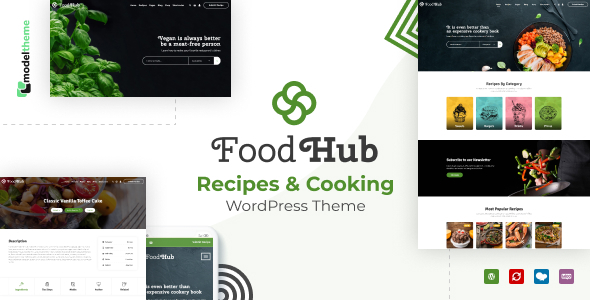 Foodhub – 食谱 WordPress 主题