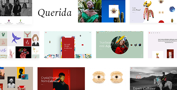 Querida – 创意机构 WordPress 主题