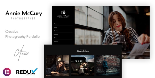 Annie – 创意摄影 Elementor WordPress 主题