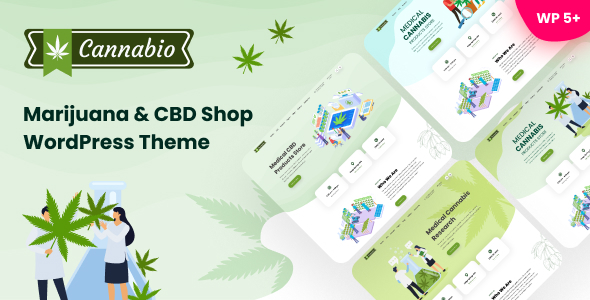 Cannabio – 大麻和大麻 WordPress 主题