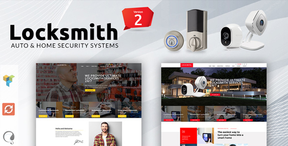 Locksmith – 安全系统 WordPress 主题