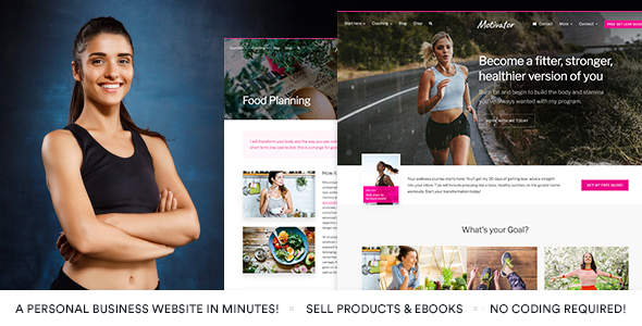 MotivatorGuru – 教练和商业 WordPress 主题