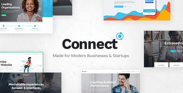 Connect – 软件公司 WordPress 主题