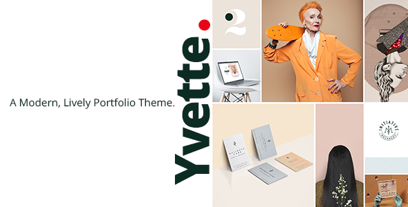 Yvette – 创意作品集 WordPress 主题