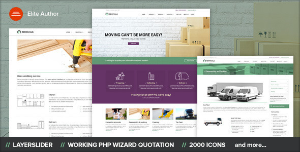 REMOVALS – 移动 WordPress 主题