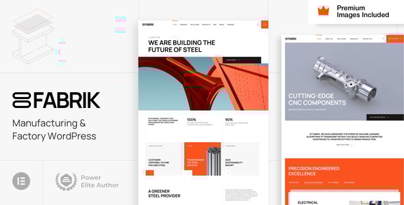 Fabrik – 工业 WordPress 主题