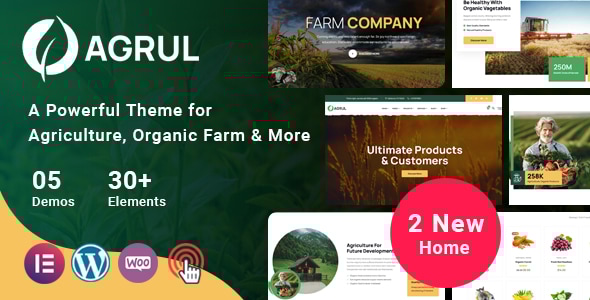 Agrul – 农业 WordPress 主题
