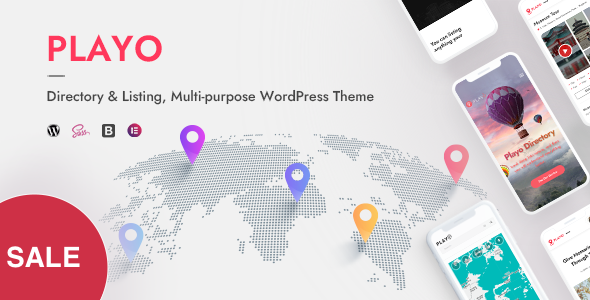 Playo – 目录和列表，社区，WooCommerce供应商，多用途WordPress主题