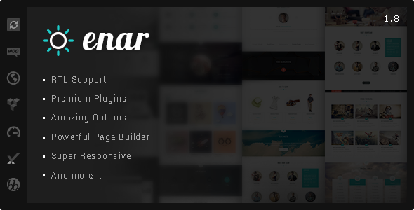 Enar – 响应式多用途 WordPress 主题