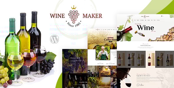 酿酒师 – Winery WordPress 商店