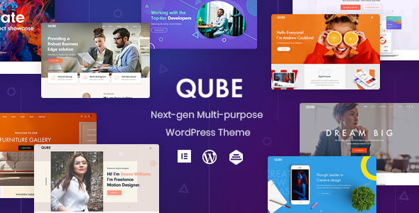 Qube – 响应式多用途主题
